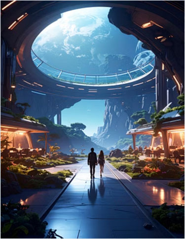 Futuristic – corridor