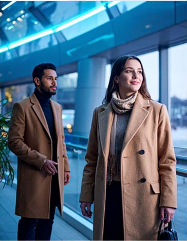 Futuristic – glass wall