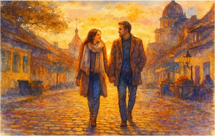 Watercolour – archway